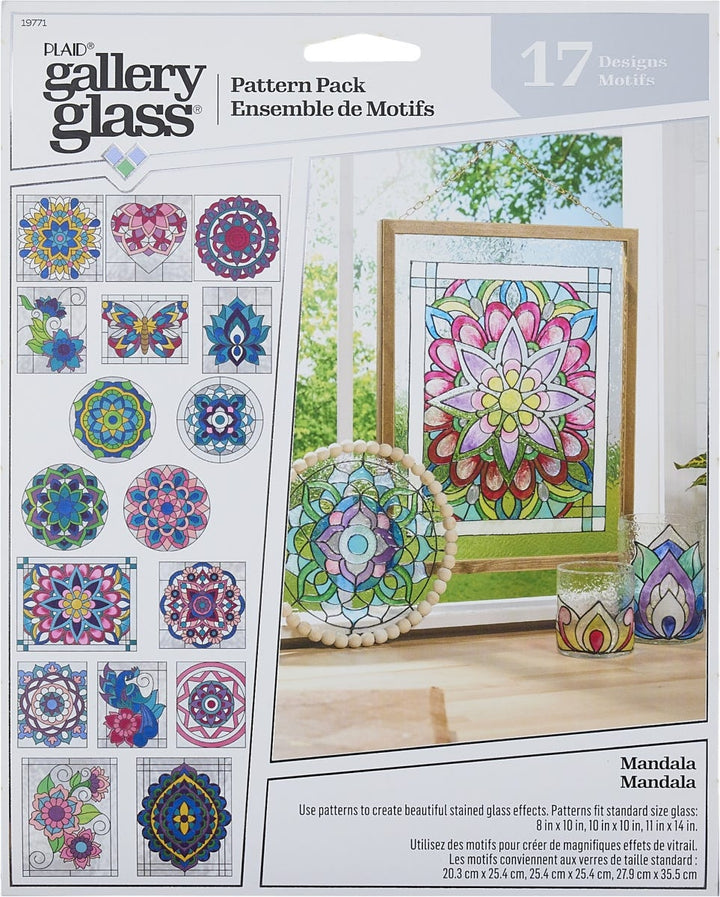Plaid Gallery Glass Pattern Packs