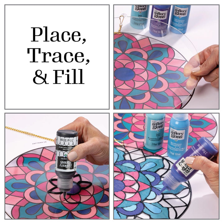 Plaid Gallery Glass Pattern Packs