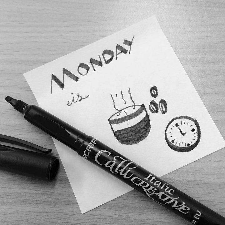 Manuscript Callicreative Italic Markers Set 4
