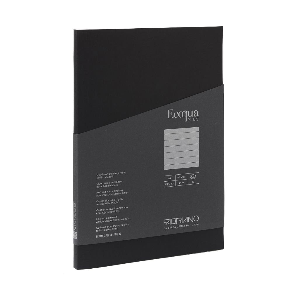 Fabriano Ecoqua Plus Glued Lined Notebooks