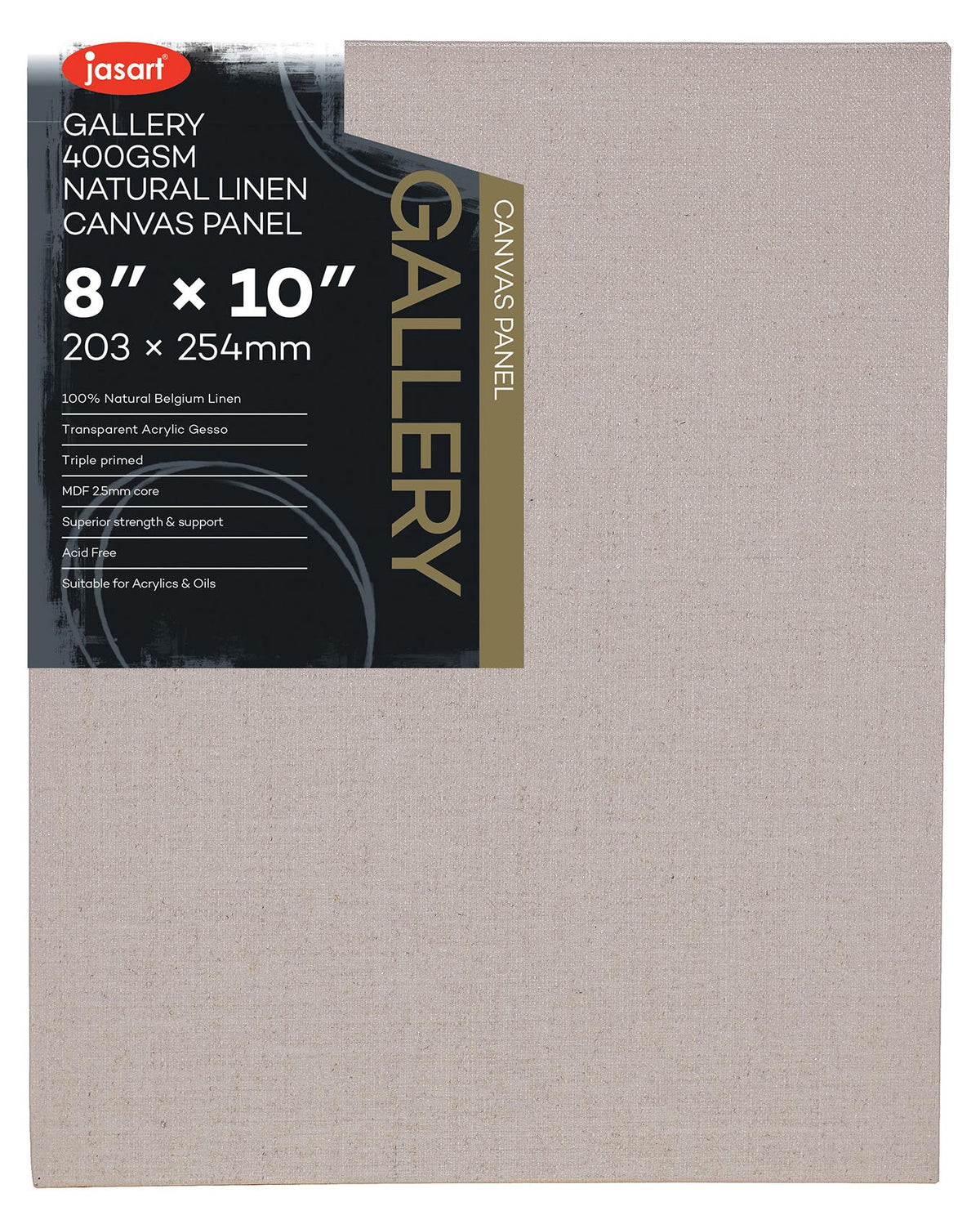Jasart Gallery Linen Canvas Board