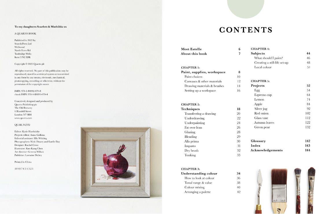 Easy Oil Painting Book
