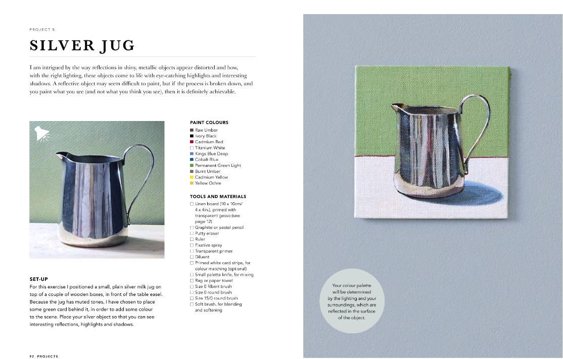 Easy Oil Painting Book