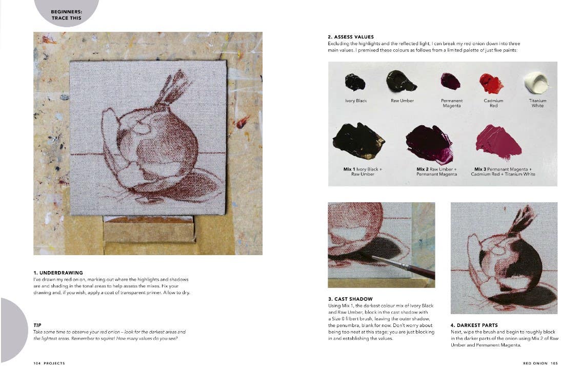Easy Oil Painting Book