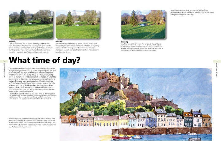 Sketching Outdoors Book