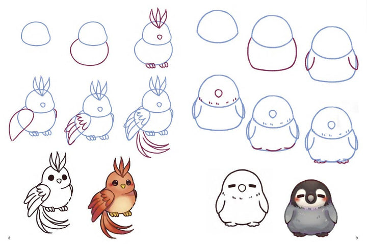 How To Draw Kawaii Creatures In Simple Steps Book