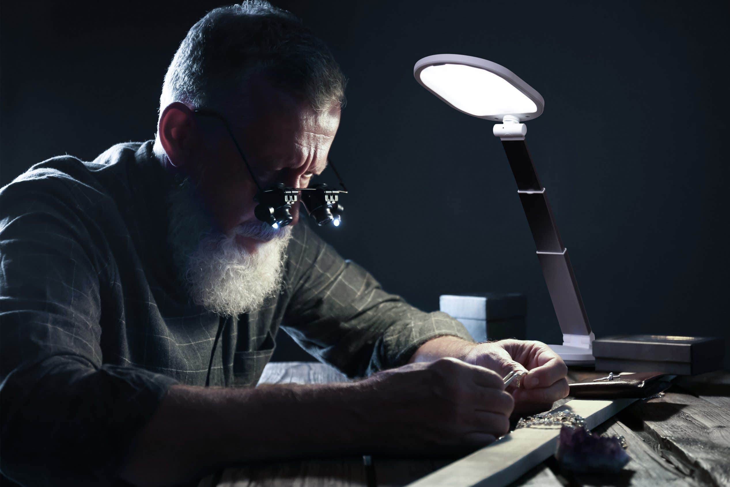 Daylight Foldi Go Rechargeable Table Lamp