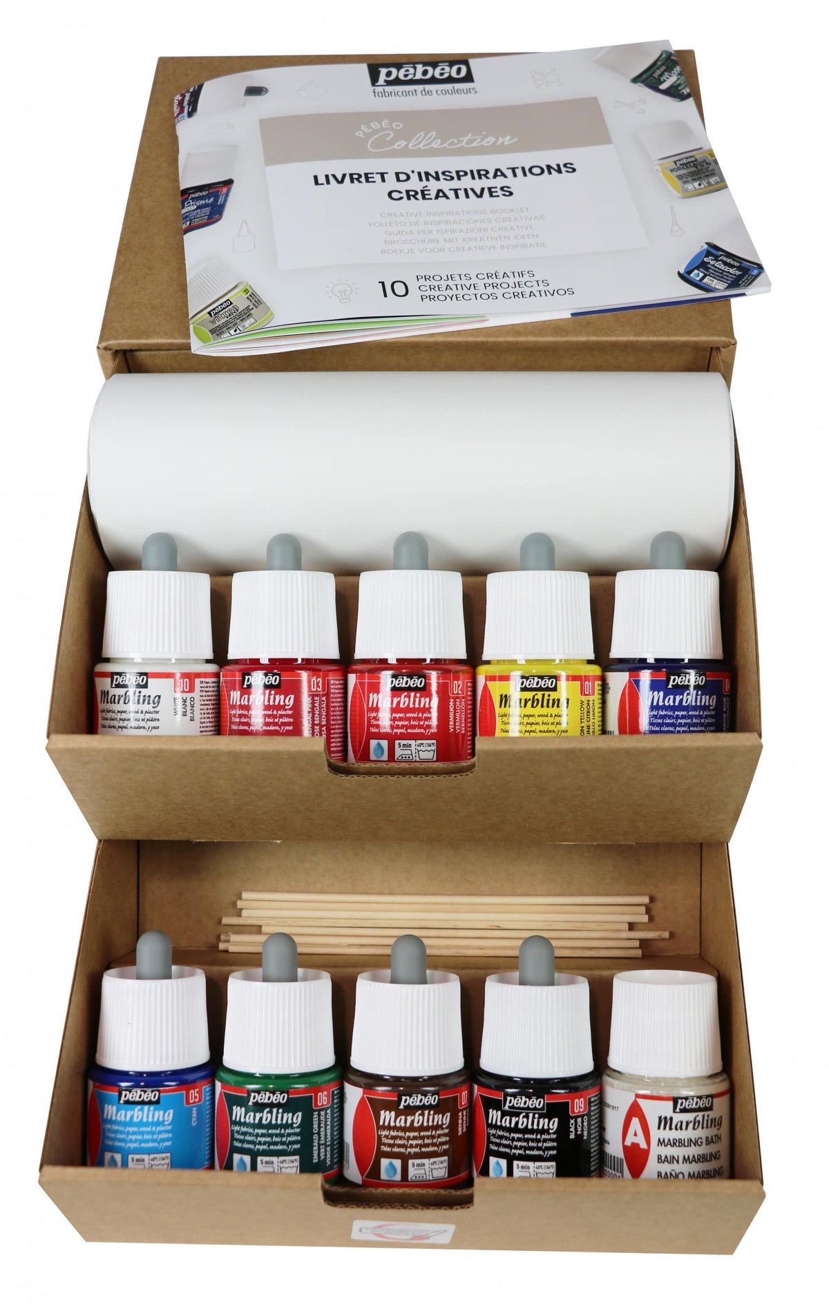 Pebeo Marbling Effect Collection Set