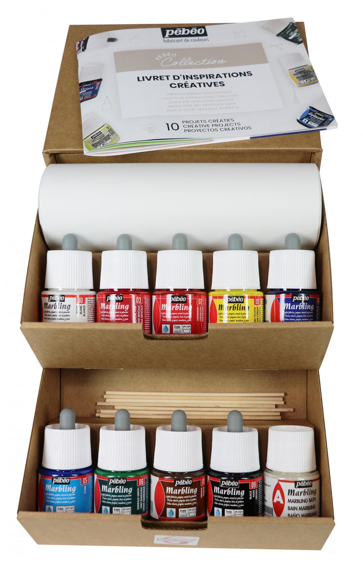 Pebeo Marbling Effect Collection Set