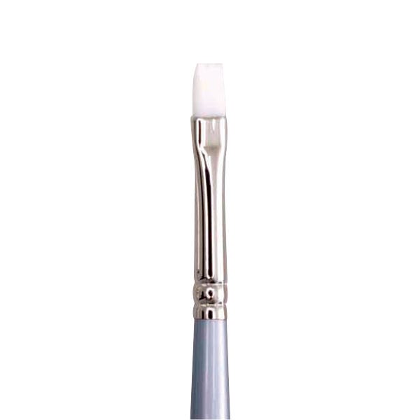 Jasart White Taklon Short Flat Brushes