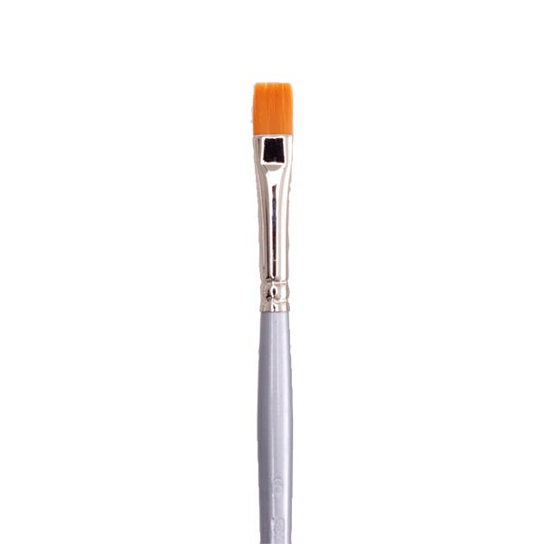 Jasart Gold Synthetic Short Flat Brushes