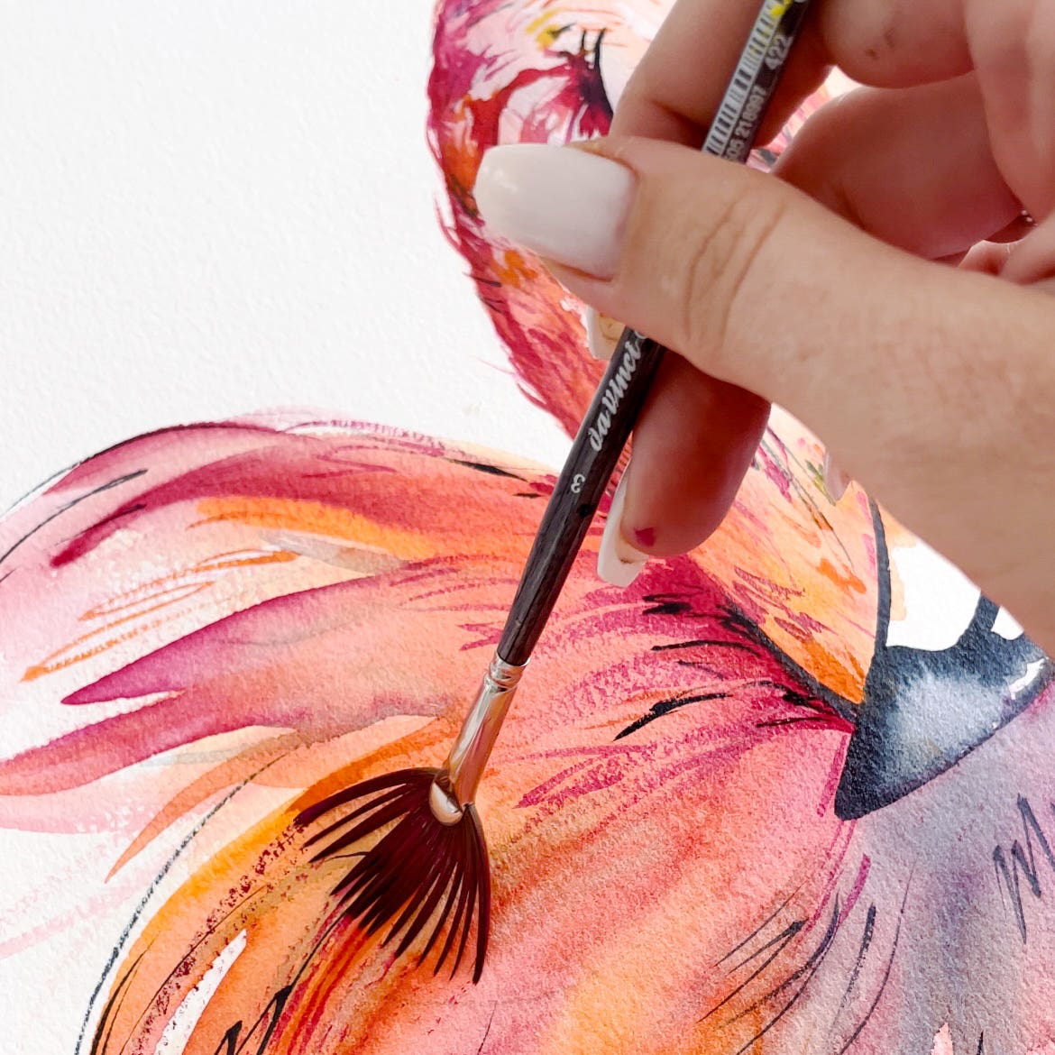 Da Vinci Colineo 422 Synthetic Fan Brush