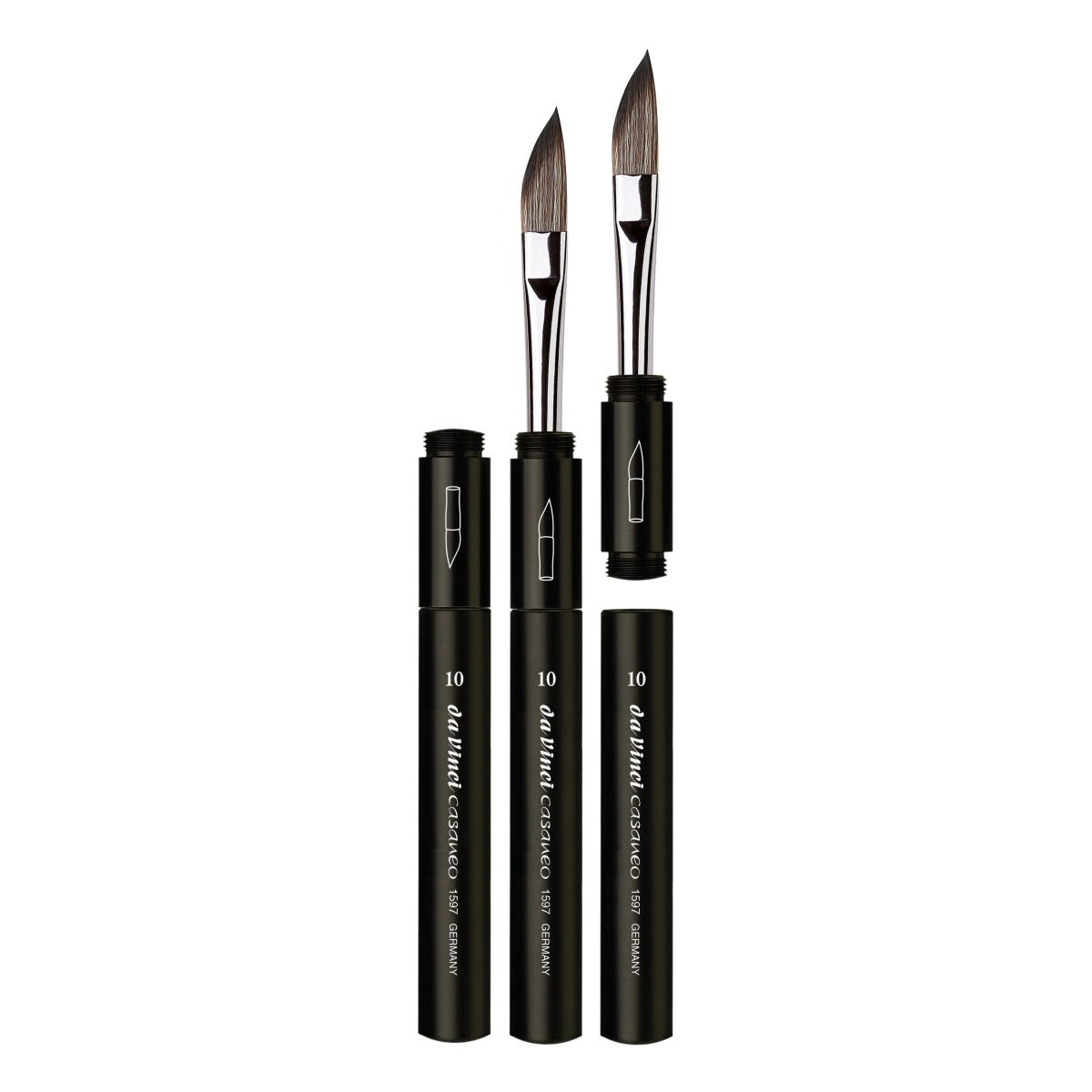 Da Vinci Casaneo 1597 Travel Pocket Synthetic Angle Brush