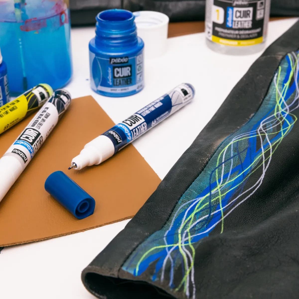 Pebeo Setacolor Leather Markers