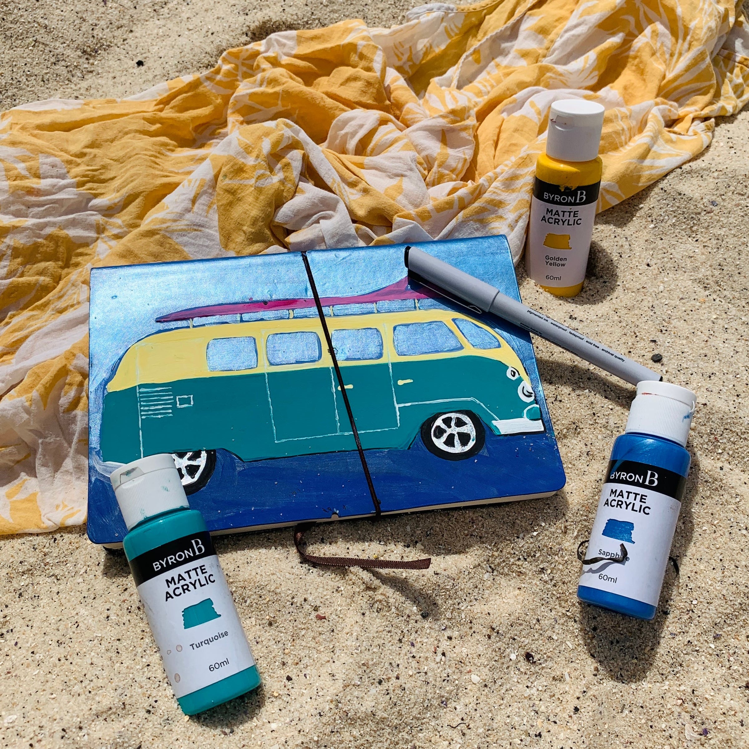 Byron Matte Acrylic Paint Classic Set 20
