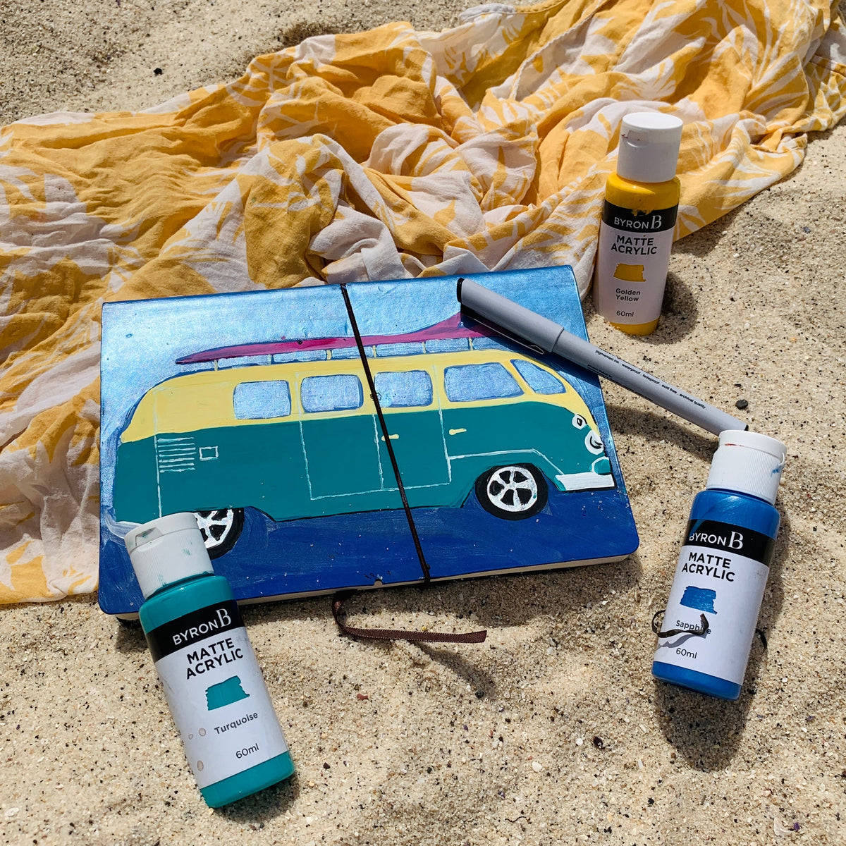 Byron Matte Acrylic Paint Classic Set 20
