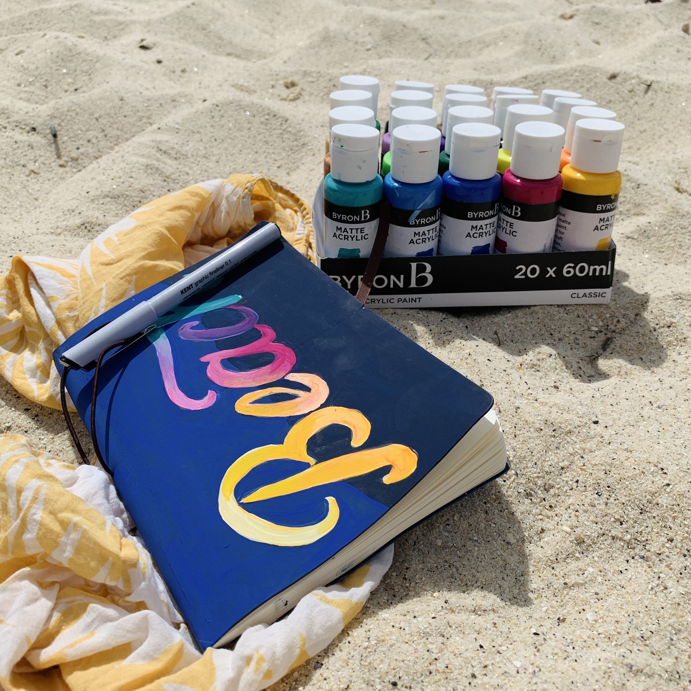 Byron Matte Acrylic Paint Classic Set 20