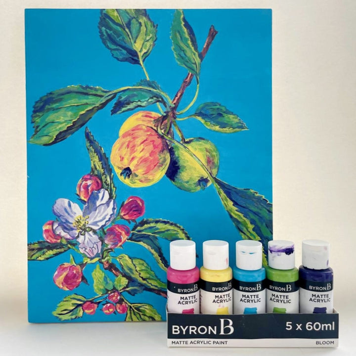 Byron Matte Acrylic Paint Bloom Set 5