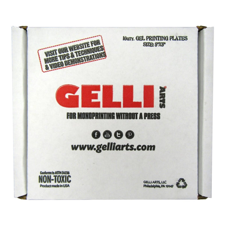 Gelli Arts Gel Printing Plates Classpack