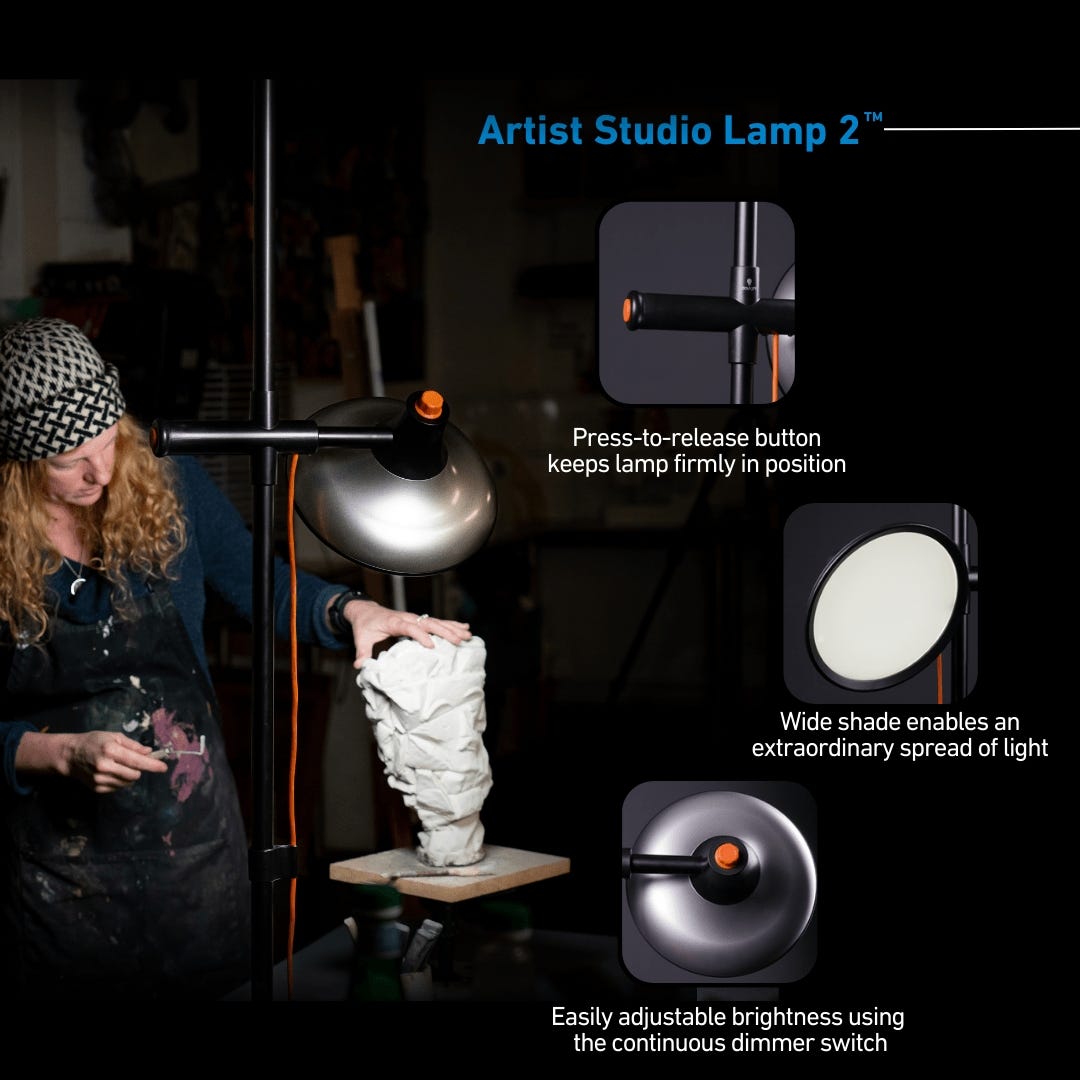 Daylight Artist Studio Floor Lamp