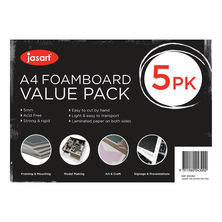 Jasart Foamboard Value Packs