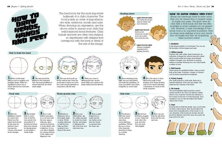 Super Cute Manga Chibis To Draw And Paint Book