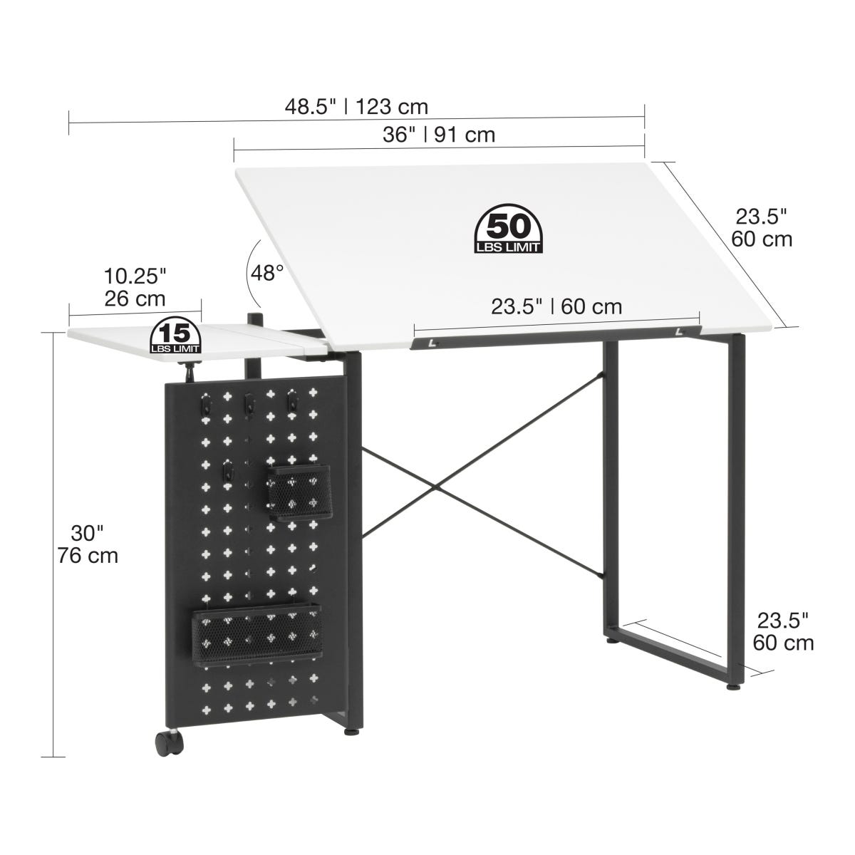Artfusion Pivot Panel Craft Table