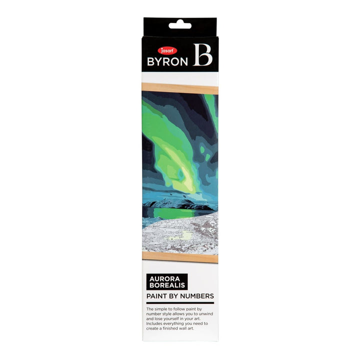 Jasart Paint by Numbers Aurora Borealis Kit