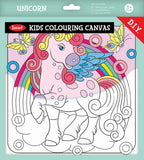 Jasart Kids Painting Canvas Set Unicorn