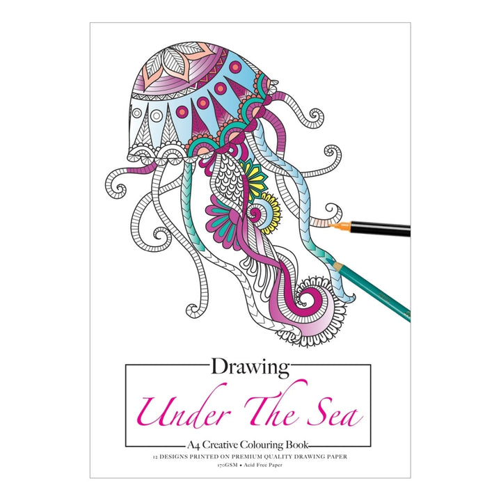 Jasart Colouring Book Under the Sea