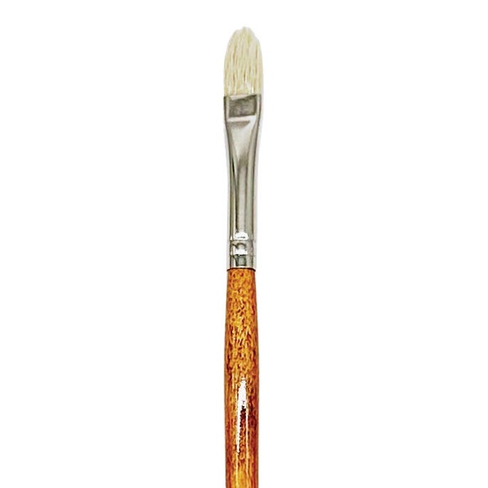 Dynasty Blanca Synthetic Hog Filbert Brushes