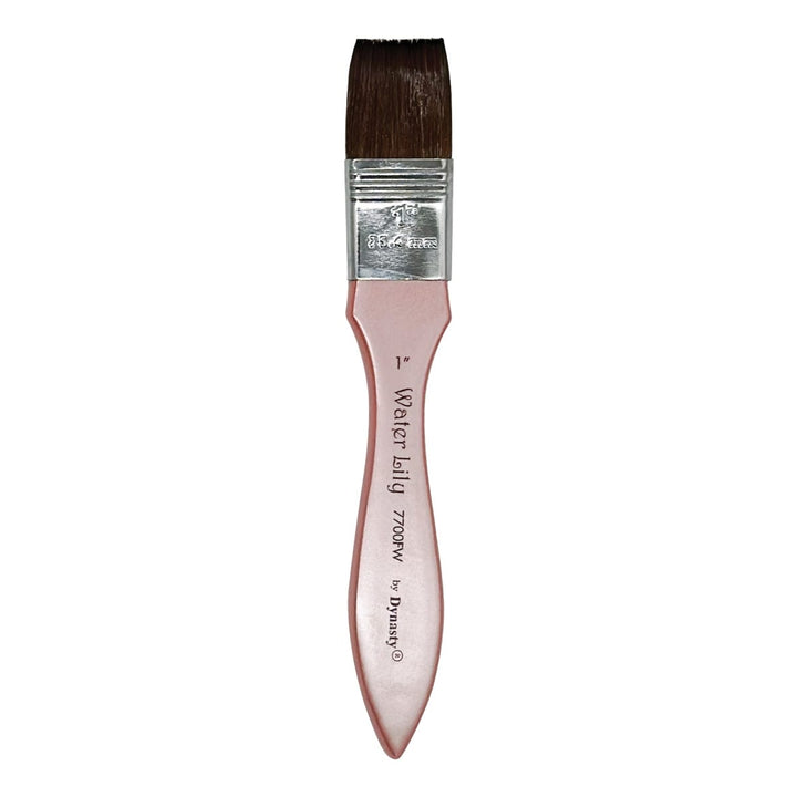 Dynasty Water Lily Synthetic Flat Wash Brush