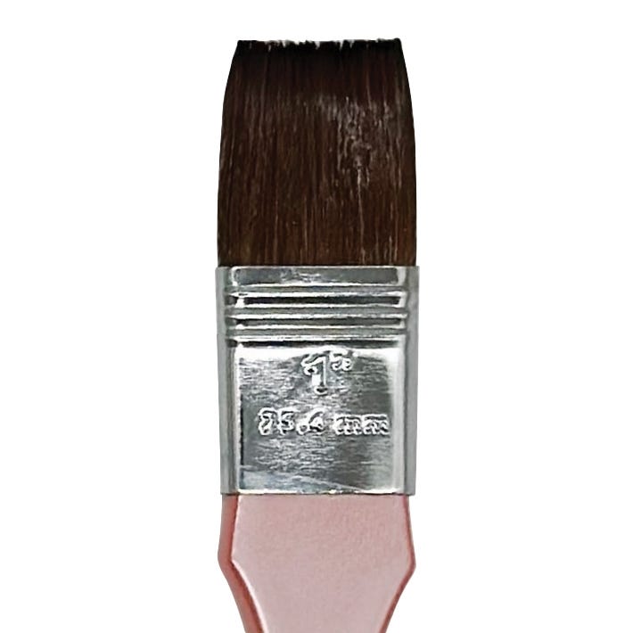 Dynasty Water Lily Synthetic Flat Wash Brush
