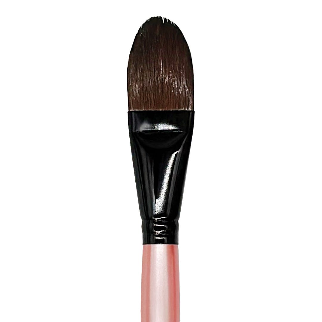 Dynasty Water Lily Synthetic Oval Brushes