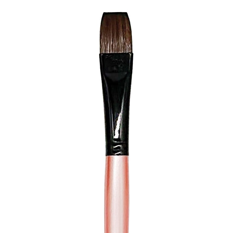 Dynasty Water Lily Synthetic Flat Brushes
