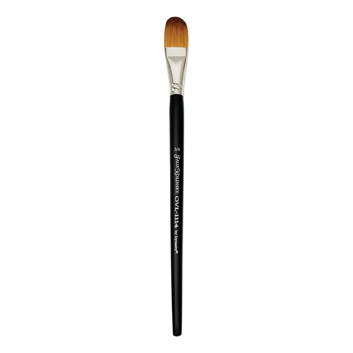 Dynasty Faux Kolinsky Oval Wash Brush