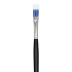Dynasty Blue Ice Synthetic Flat Brushes