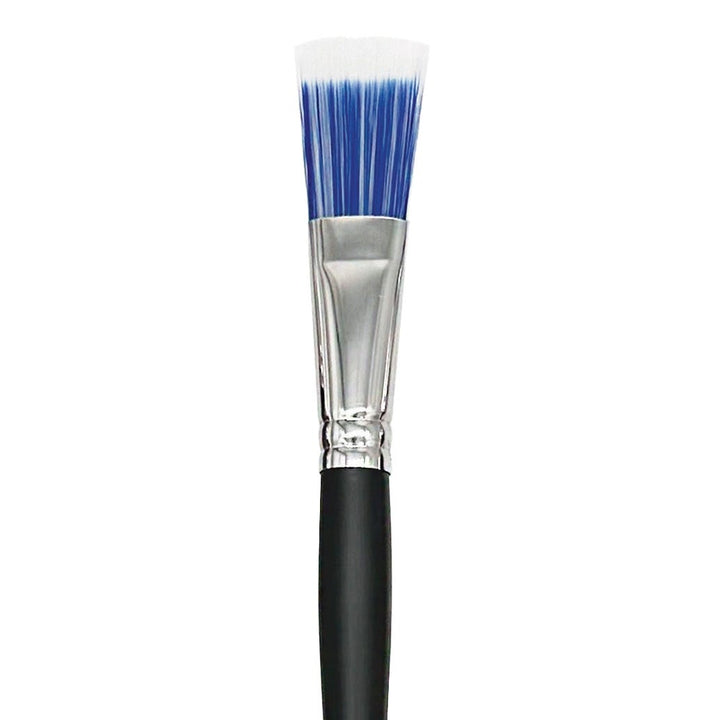 Dynasty Blue Ice Synthetic Flat Brushes