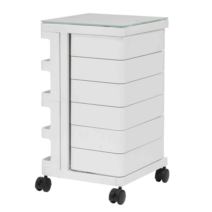 Artfusion Kubx Mobile Storage Cart White