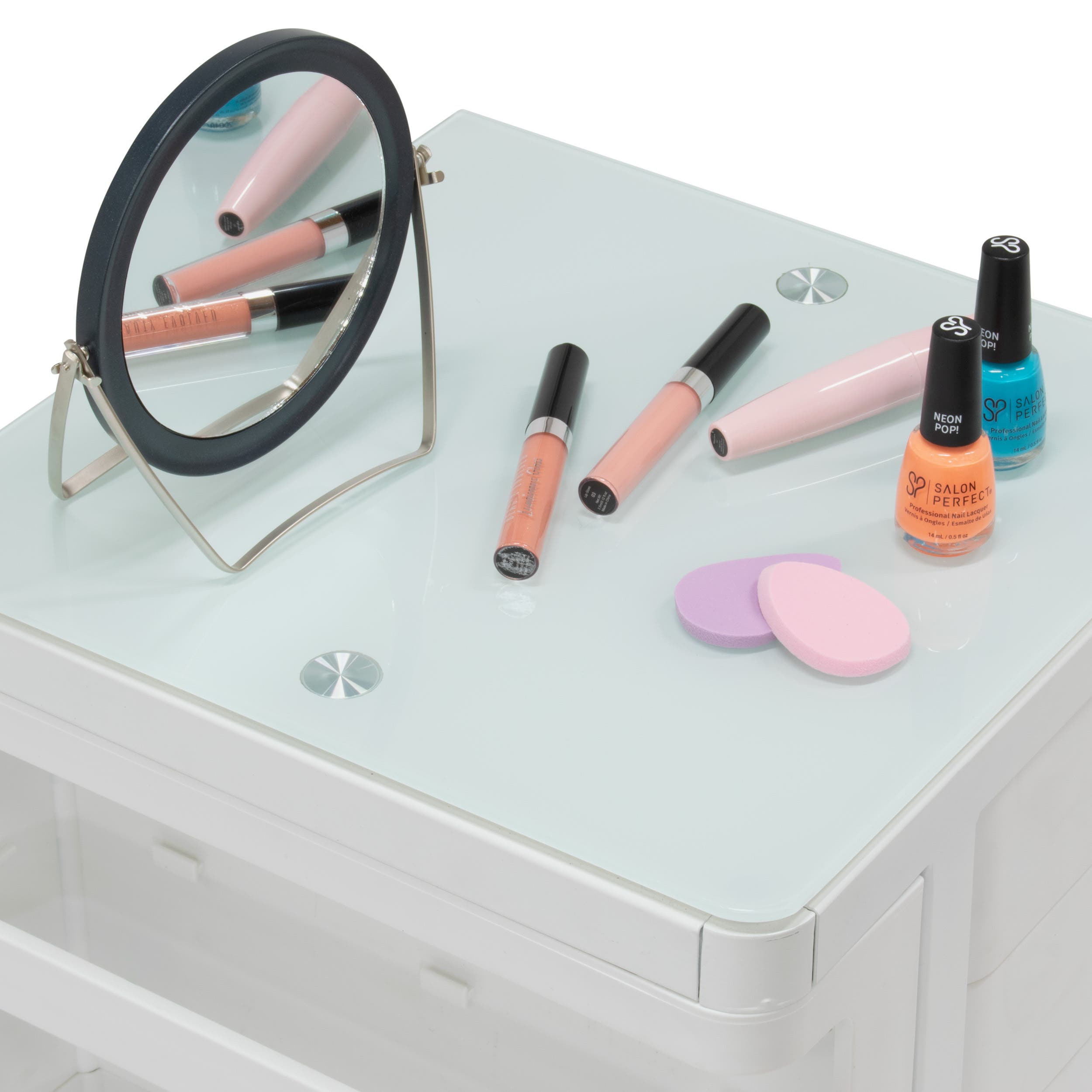Artfusion Kubx Mobile Storage Cart White