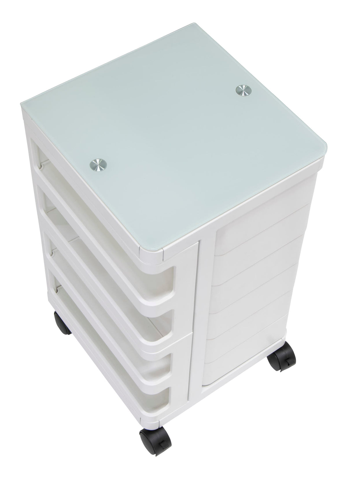 Artfusion Kubx Mobile Storage Cart White