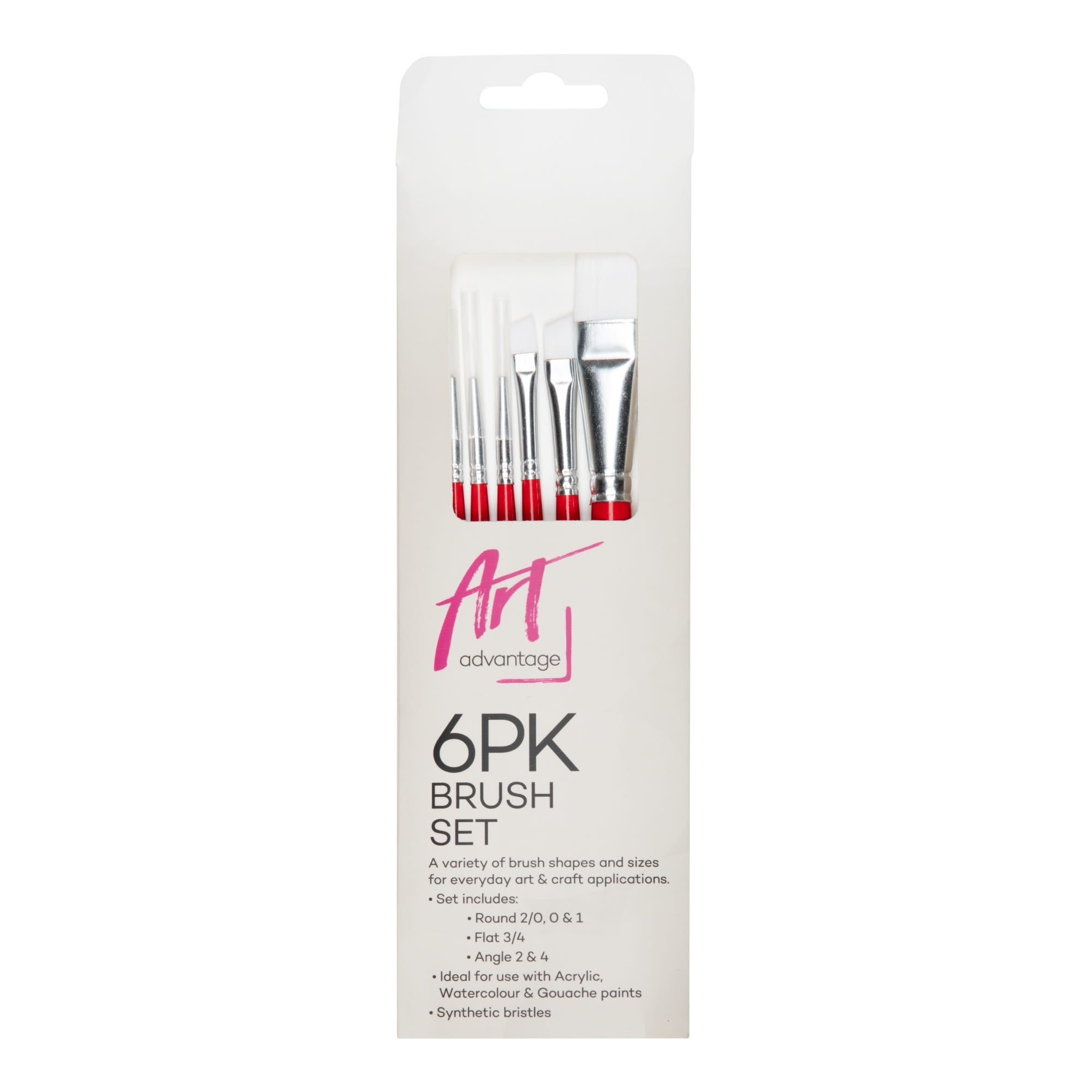 Art Advantage Synthetic Brush Sets