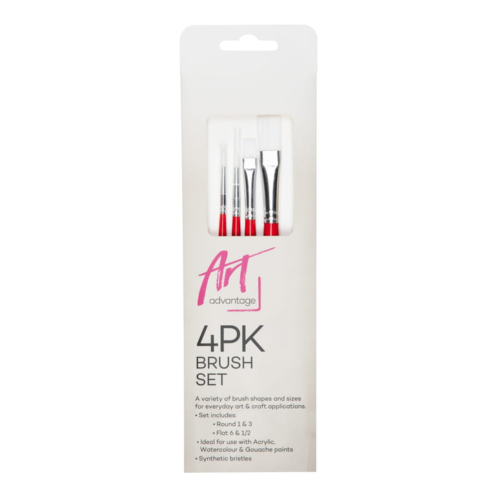 Art Advantage Synthetic Brush Sets