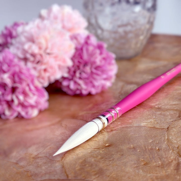 Da Vinci Pretty Pink 494 Synthetic Watercolour Brush #2
