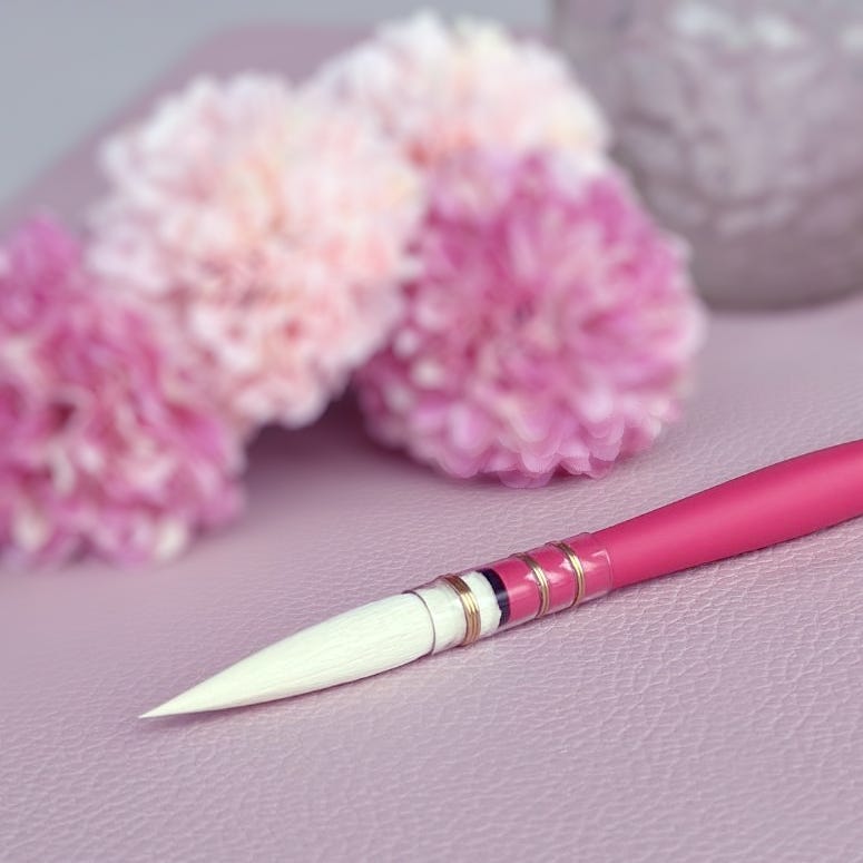 Da Vinci Pretty Pink 494 Synthetic Watercolour Brush #2