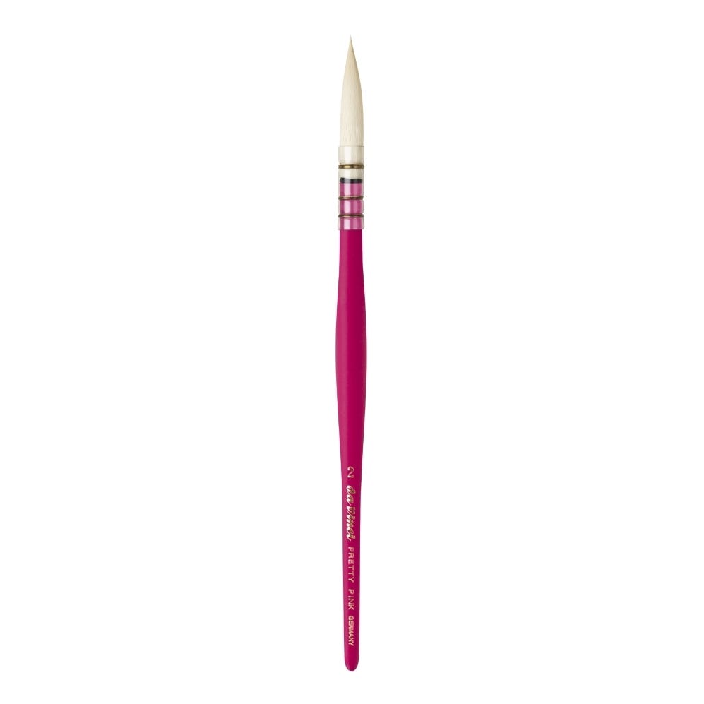 Da Vinci Pretty Pink 494 Synthetic Watercolour Brush #2