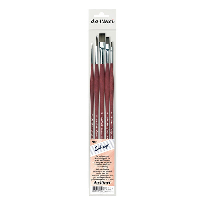 Da Vinci College 8730/8740 Synthetic Brush 5269 Set 5