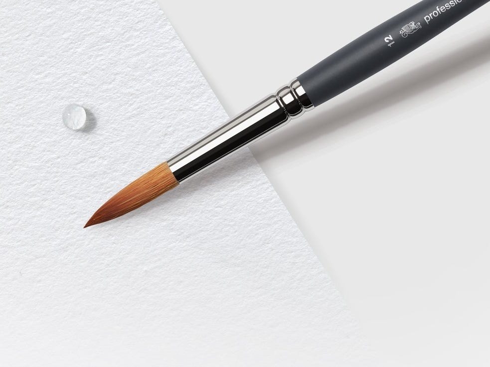 Winsor & Newton Professional Watercolour Synthetic Sable Round Brushes