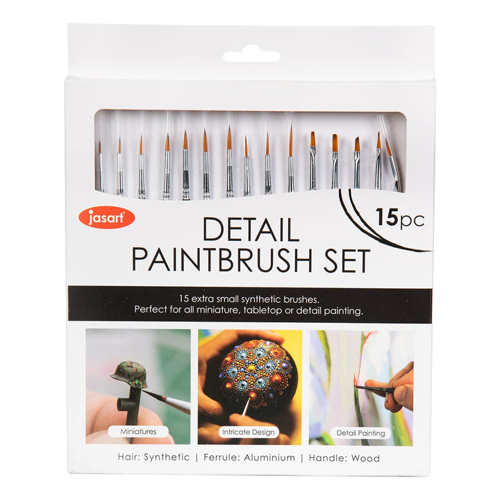 Jasart Synthethic Detail Brush Set