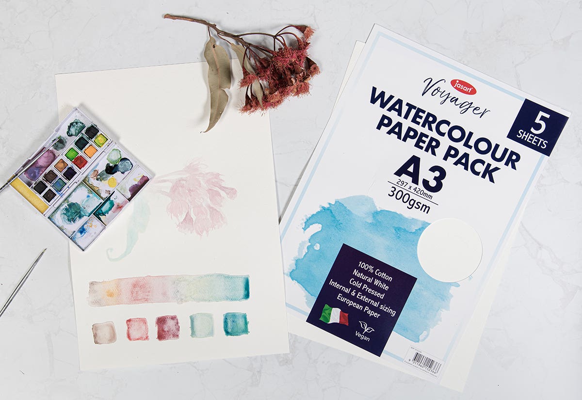 Jasart Voyager Watercolour Paper Packs